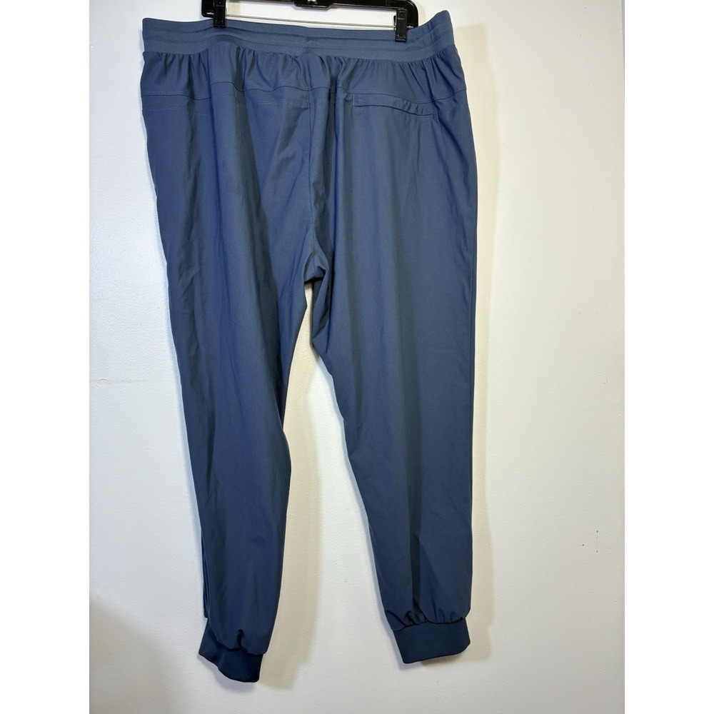 Society Of One DXL Jogger Pants Men's 2XL Blue 29" Inseam Casual Pockets Pull On - Picture 2 of 8